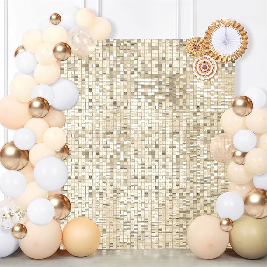 Gold Shimmer Wall