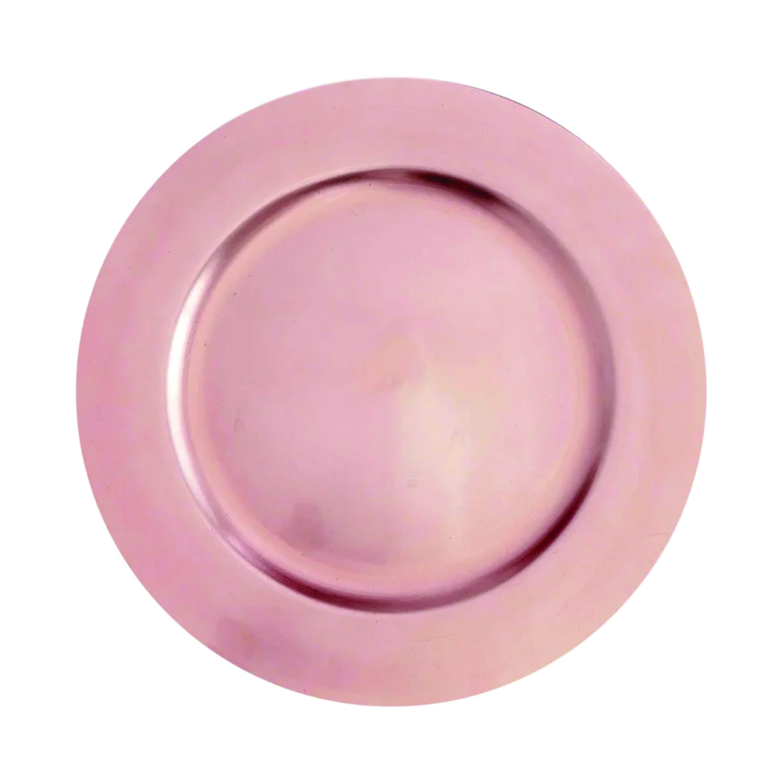 Rose Gold Charger Plate
